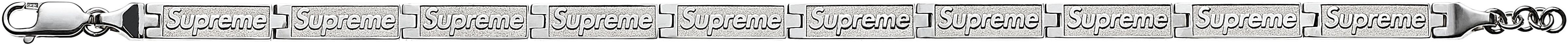 Supreme®/Jacob & Co Logo Link Bracelet (Sterling Silver) view 4
